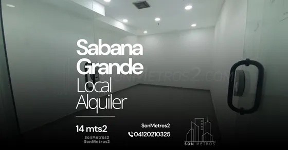 Local En Alquiler Sabana Grande No Esta A Pie De Calle 14 Mts2 Sonmetros2 B-9qnx 2605