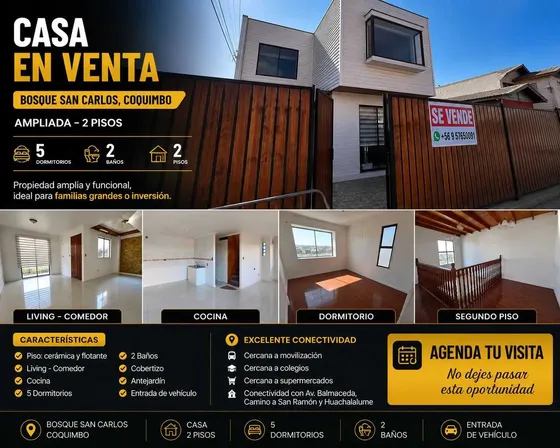 Rebajada, Bosque San Carlos, Ampliada! (121491)
