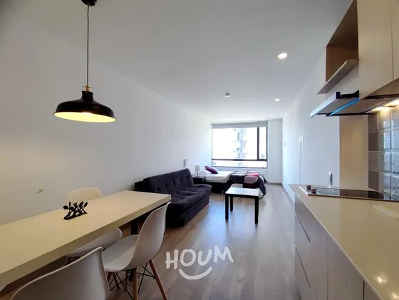 Apartamento En Maria Cristina. 1 Habitación, 30 M², Id: 144080