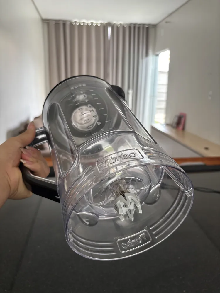 Copo Do Liquidificador Mondial L1000 Turbo Preto - Imagem 2