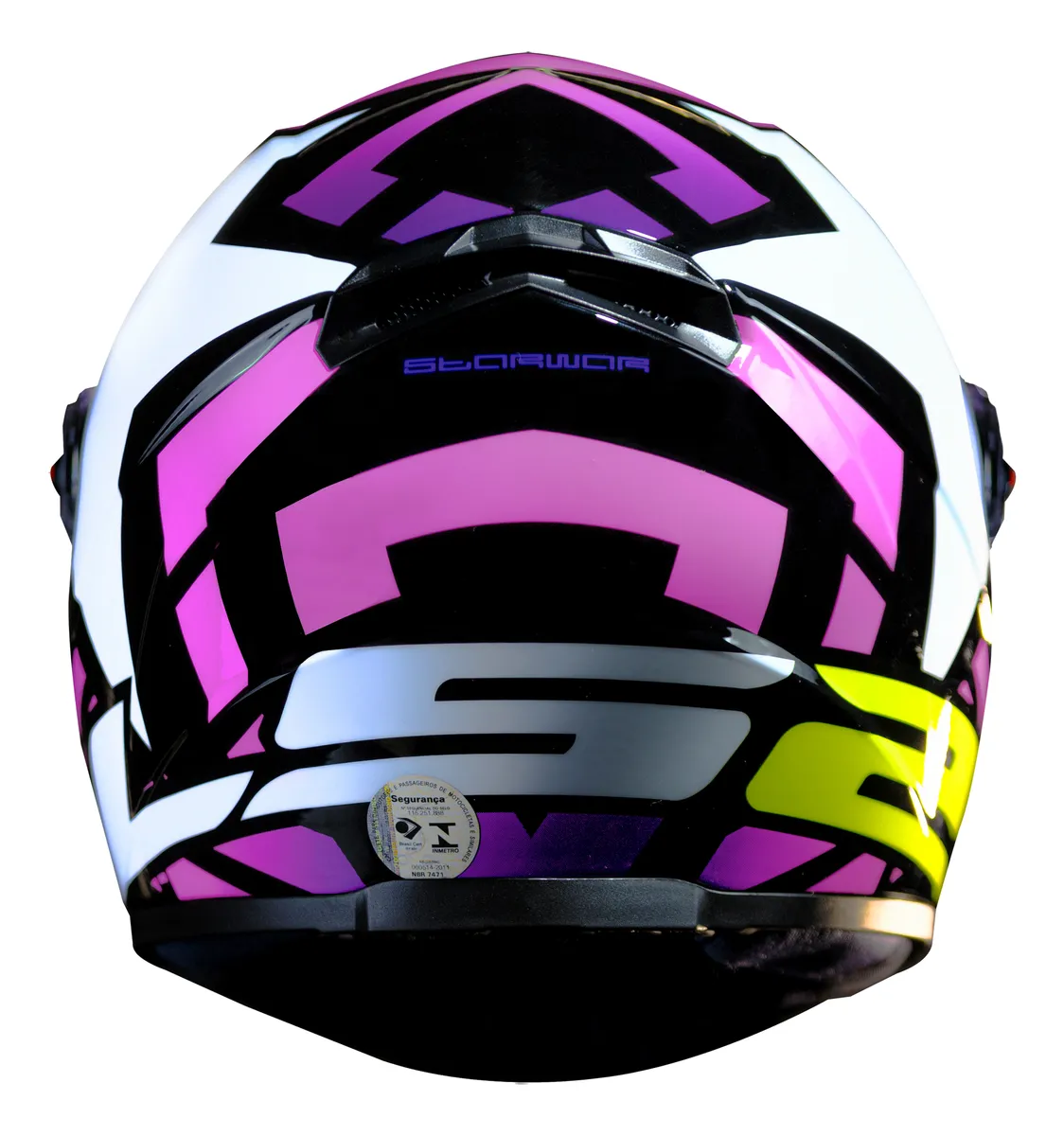 Capacete Ls2 Ff358 Classic Starwar Rosa - Imagem 3