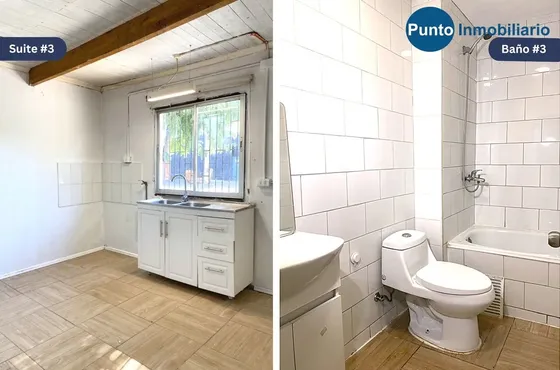 Casa Remodelada Con 3 Dormitorios (suite), 4 Baños Y Patio