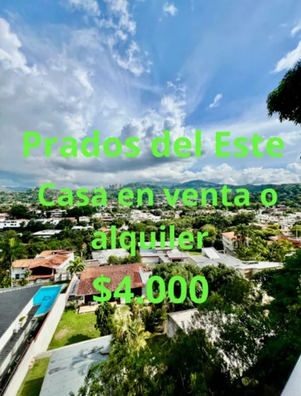 Ofrezco Imponente Casa En Alquiler En Prados Del Este. Aa Solo Cliente Directo