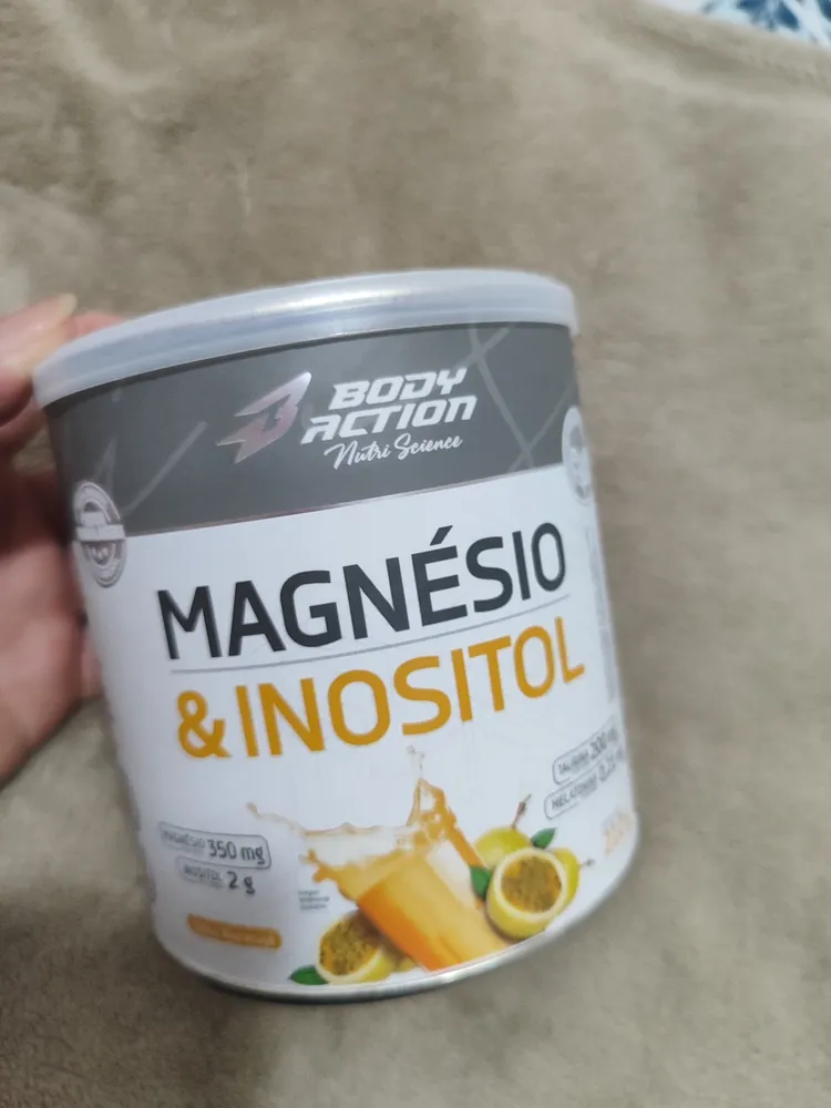 Embalagem do Magnésio E Inositol Bodyaction