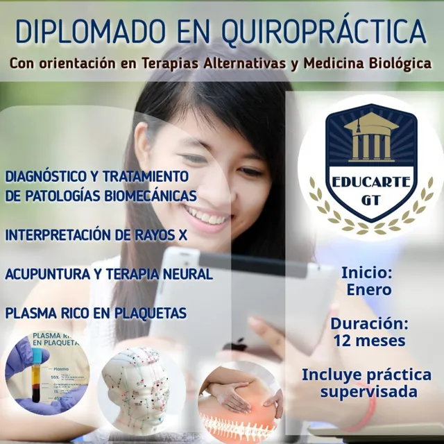 Curso De Quiropractica Con Orientación En Medicina Biológic 