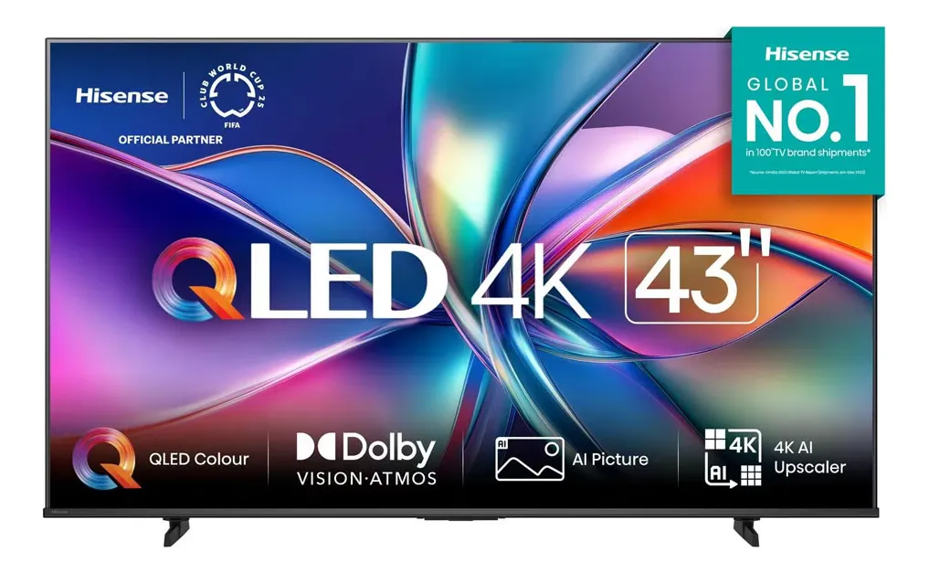 Smart Tv 43 Polegadas 4k 43q6qv Qled Hdr10 Hisense Smart Tv 43 Polegadas 4k 43q6qv Qled Hdr10 Hisense