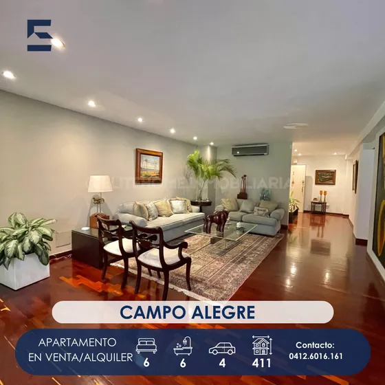 Apartamento Pb En Alquiler En Campo Alegre