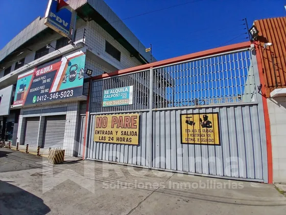 Galpón En Alquiler En Cagua Con Oficinas, Frente A La Carretera Nacional