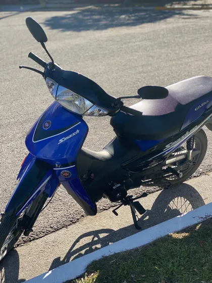 Gilera Smash 110 Azul En Impecable Estado