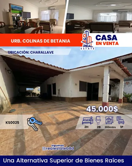 Casa En Ventq Urb. Colinas De Betania - Charallave.