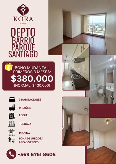 Bono Mudanza: Departamento 3d Y 2b | Excelente Conectividad