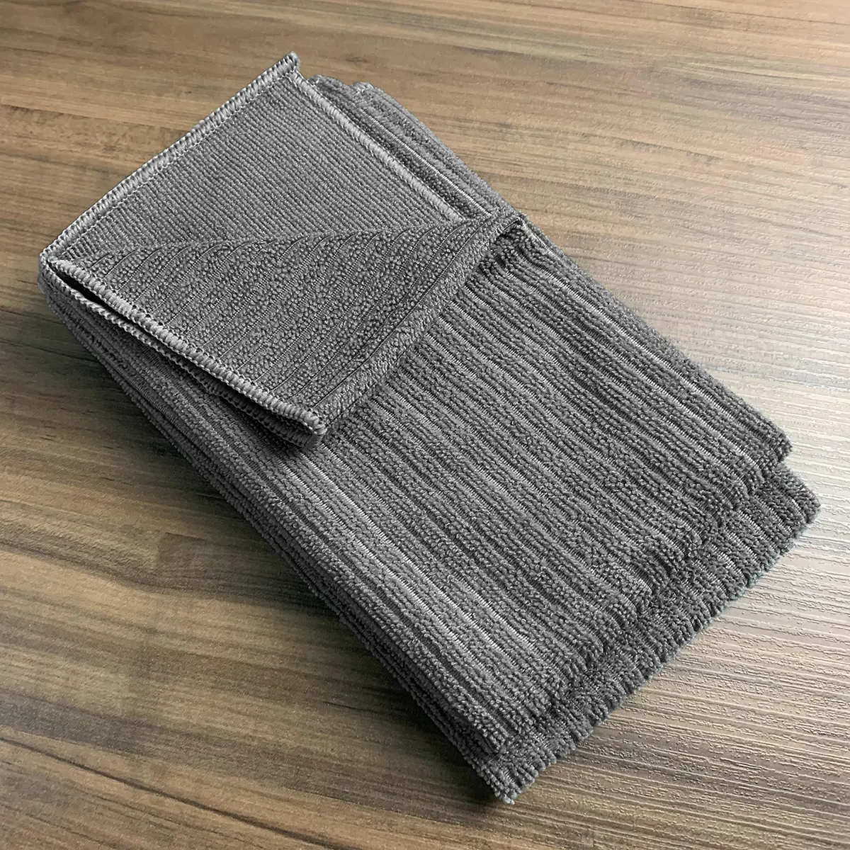 Kit 4 Pano Limpeza Magico Microfibra Absorve 40x48 Pra Cz Cinza Liso Limpeza Microfibra Colorido
