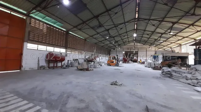 Galpón En Alquiler Bodega Comercial Depósito Nave Industrial Almacén Gas Directo Industrial, Sub Estación Eléctrica 502kva, Agua Sistema De Tanques, Horno Industrial , Secador Industrial Nela 24-13058