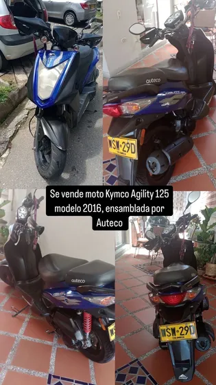 Agility Rs Naked, Kymco, Azul Imperial, Modelo 2016