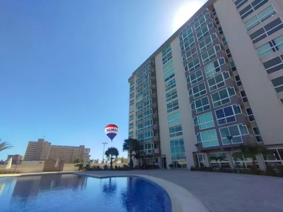 Apartamento Tipo Estudio En Residencias Coralina, Con Zona Residencial Y Con Piscina