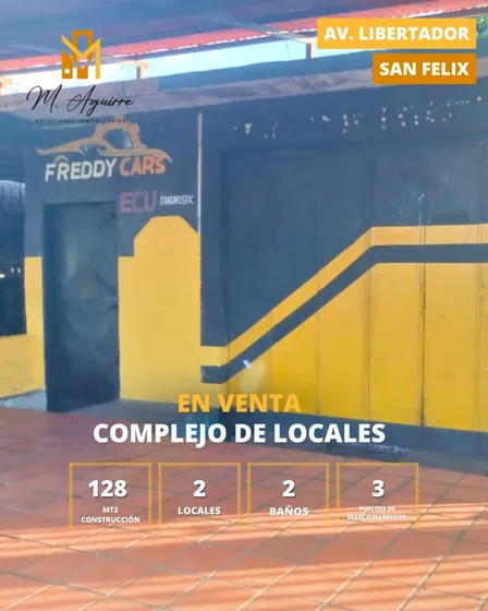 Complejo De Locales Comerciales En Venta En Av. Libertador, San Félix 