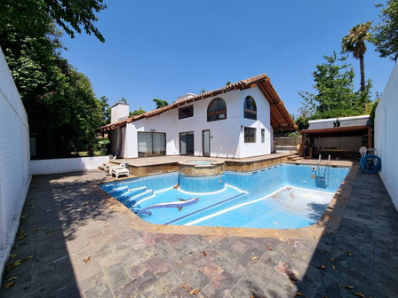 Casa Chilena En Venta Con Gran Terreno,santa María Manquehue Casa Chilena En Venta Con Gran Terreno,santa María Manquehue