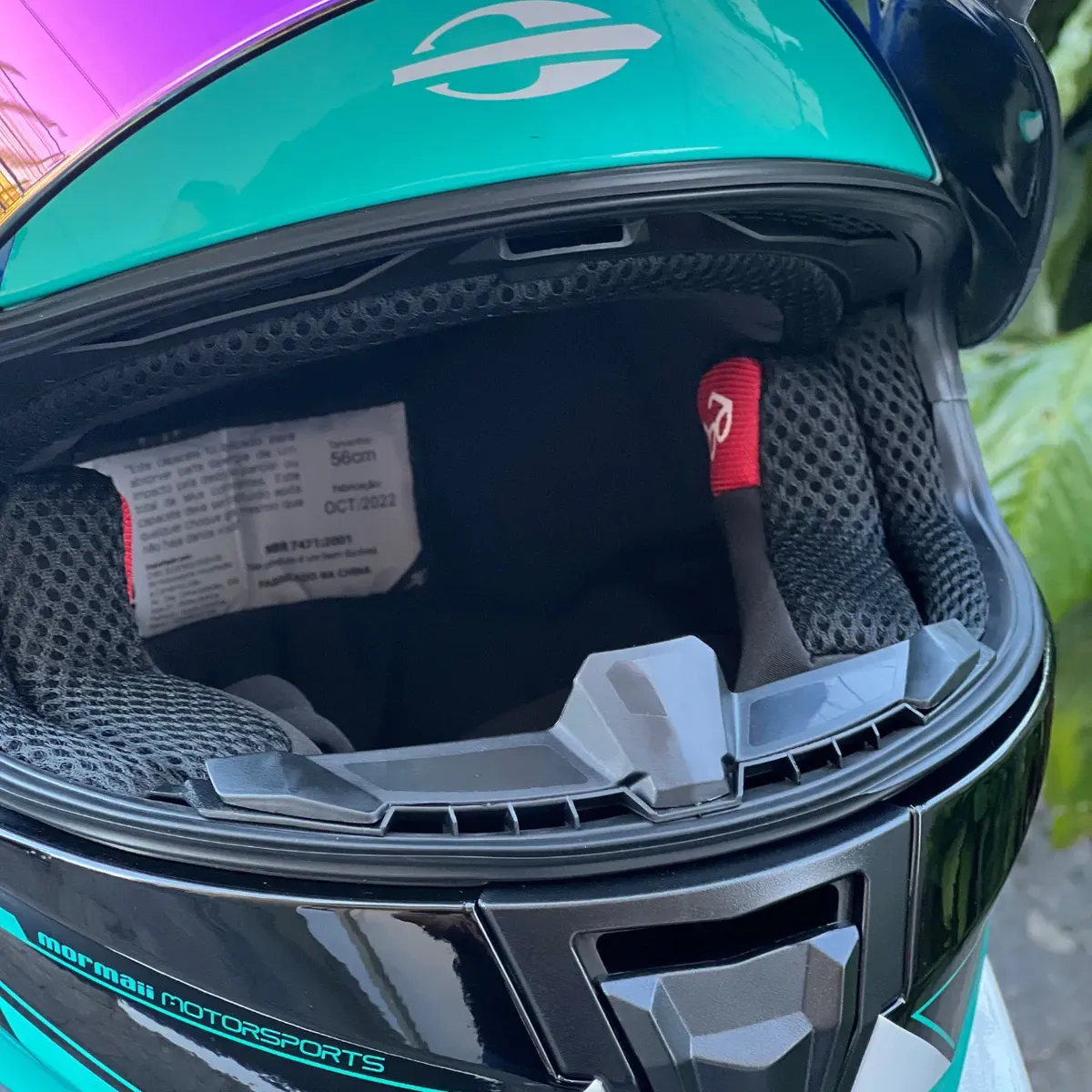 Capacete Moto Mormaii Cinza Masculino + Viseira + Narigueira — foto 8