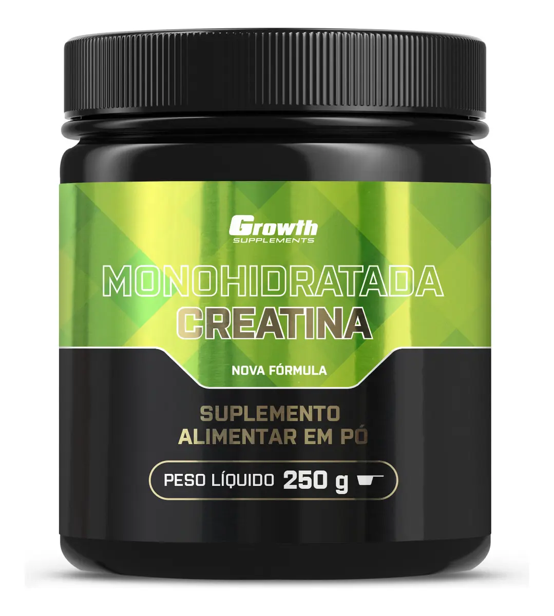 Kit Growth: Whey Protein Basic Chocolate 1kg + Creatina Monohidratada 250g