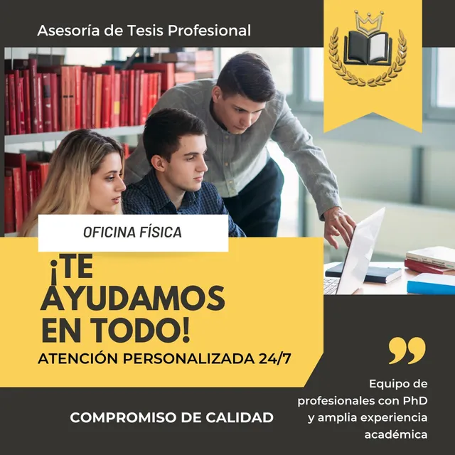 Asesoría Integral Para Tesis, Deberes Y Proyecto Académico