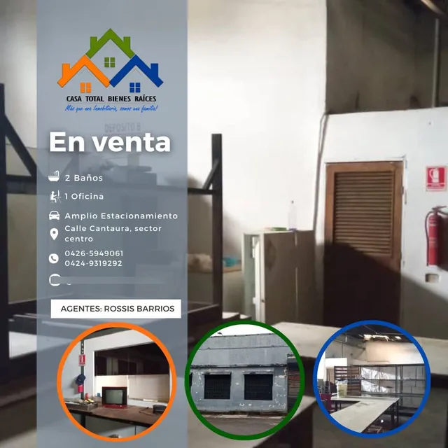 Se Vende Galpón Calle Cantaura 