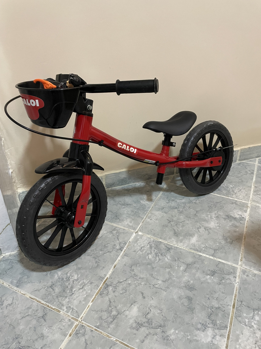 Bicicleta De Equilibrio Infantil 100930160002 Sem Pedal Balance Bike Caloi Nathor
