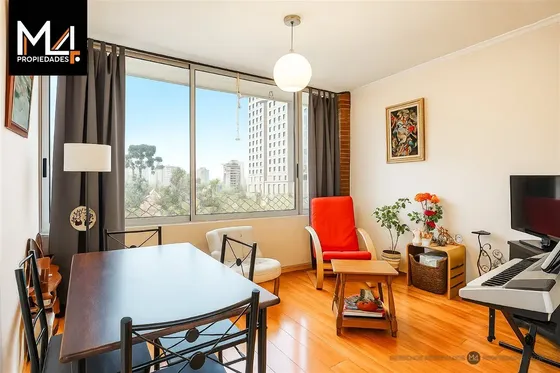 Departamento En Venta De 1 Dorm. En Santiago
