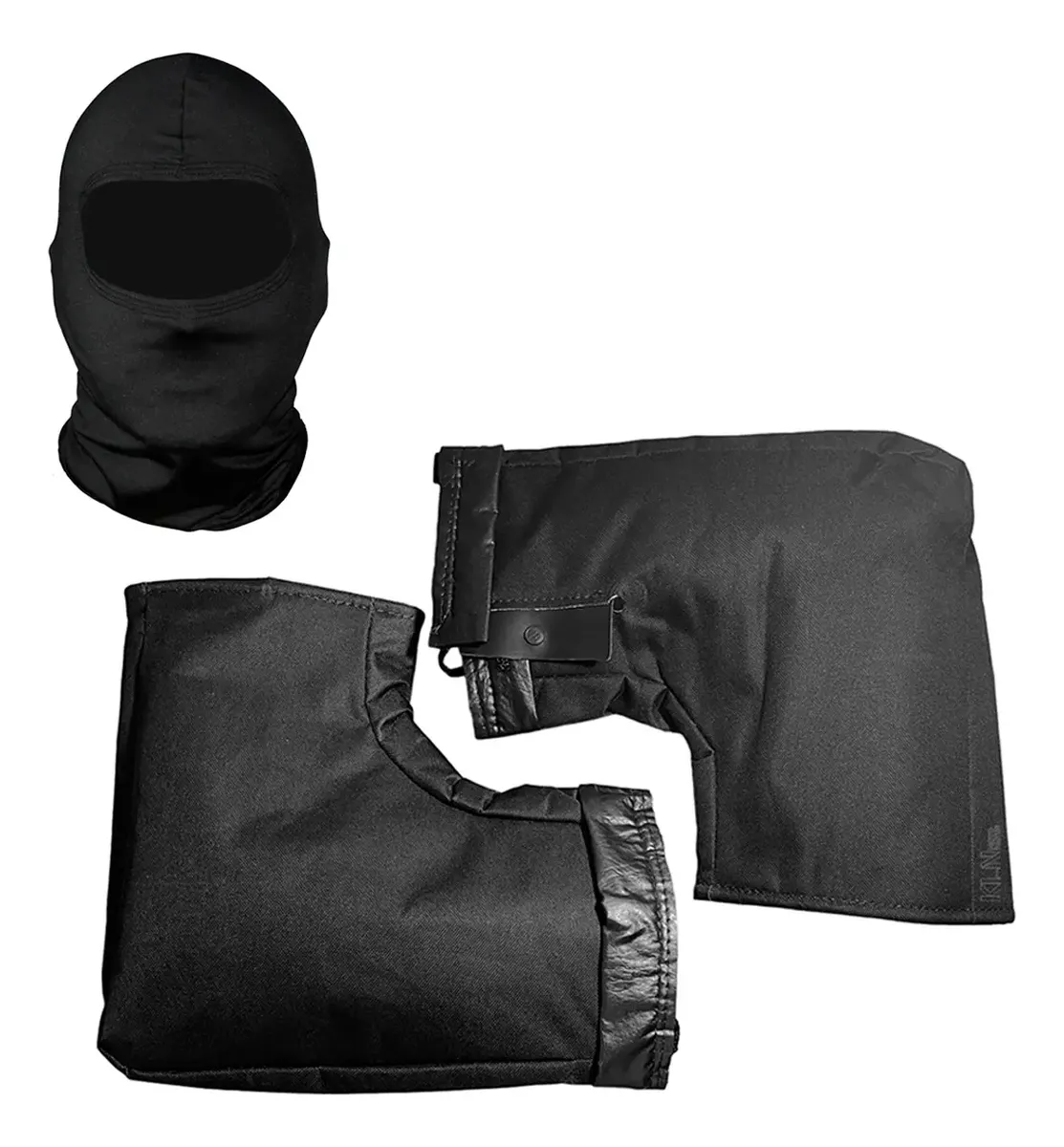 Protetor Luva Guidão Moto Térmica Frio + Balaclava Touca