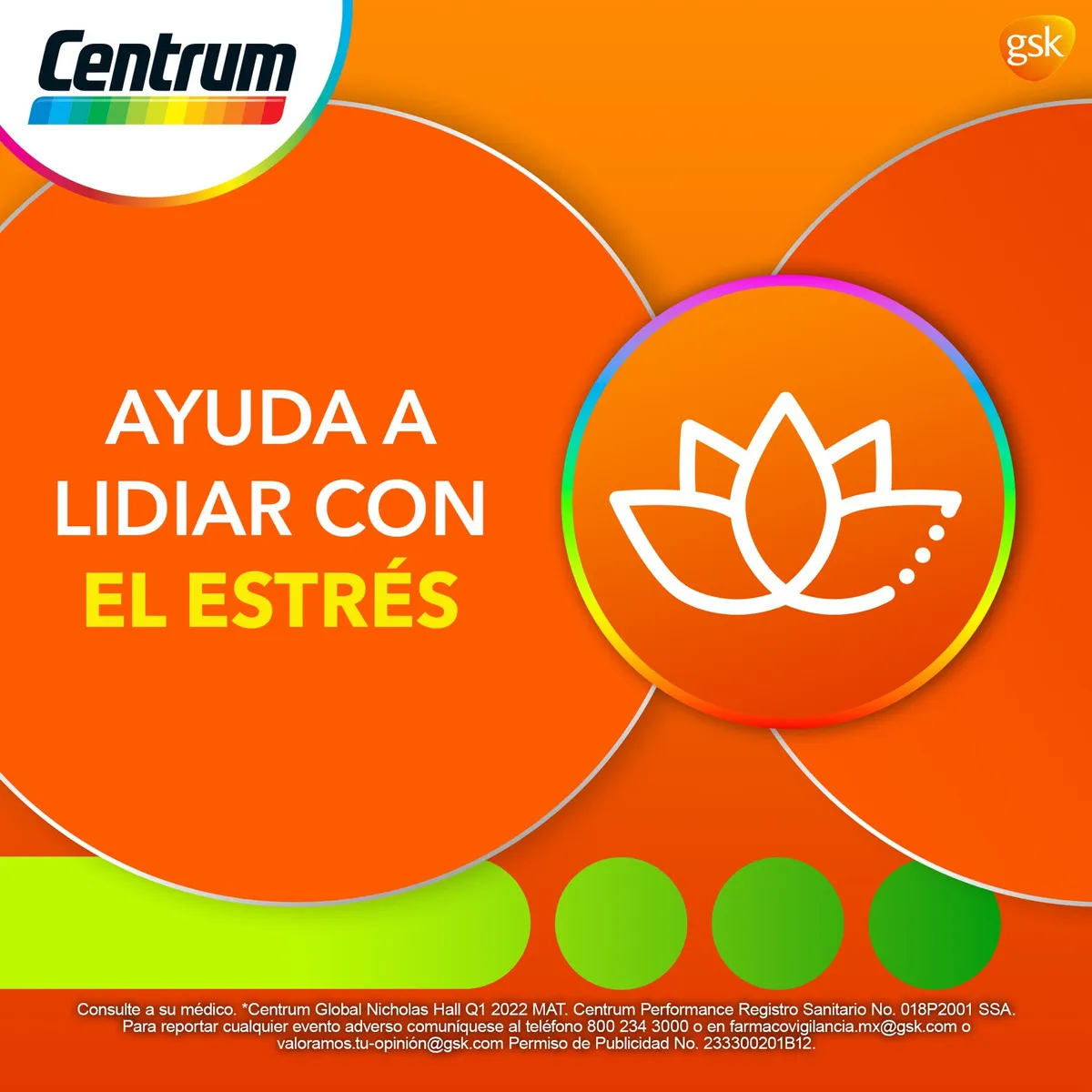 Multivitamínico Centrum Performance con Vitaminas del Complejo B 100 Tabletas Sin sabor