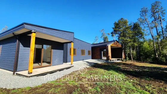 Casa Nueva En Parcela Con Bosque Nativo, Puerto Va...