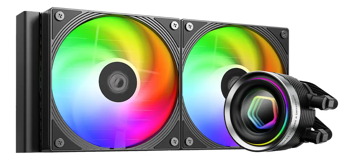 Cooler líquido AIO 240mm Id-cooling Fx240 Inf Argb 300w Tdp