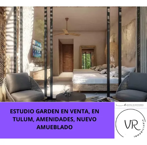 Estudio Garden En Venta En Amana, Tulum