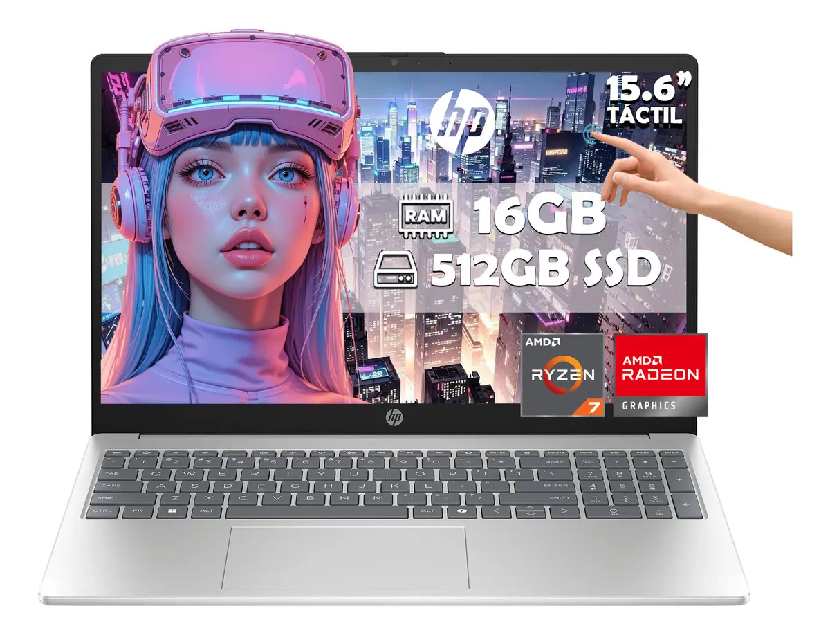 Notebook HP 15-FC0047WM 15.6