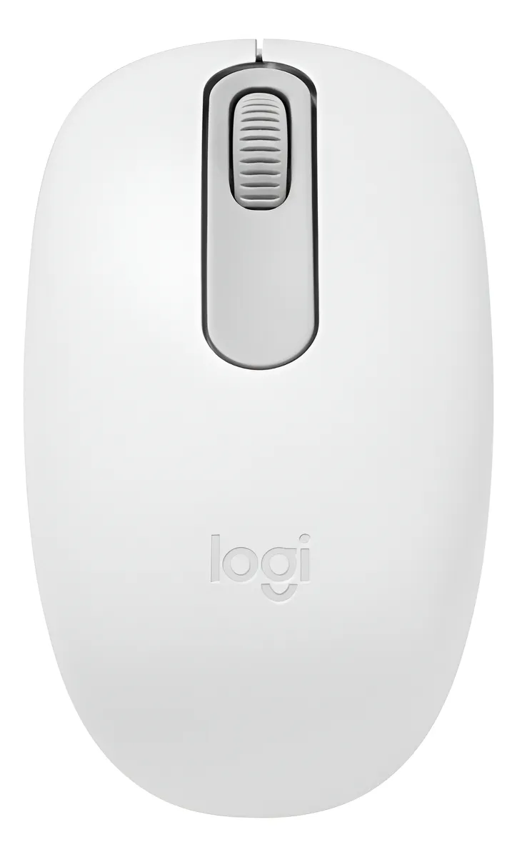 Mouse Sem Fio Logitech M196 Com Conexão Bluetooth - Branco