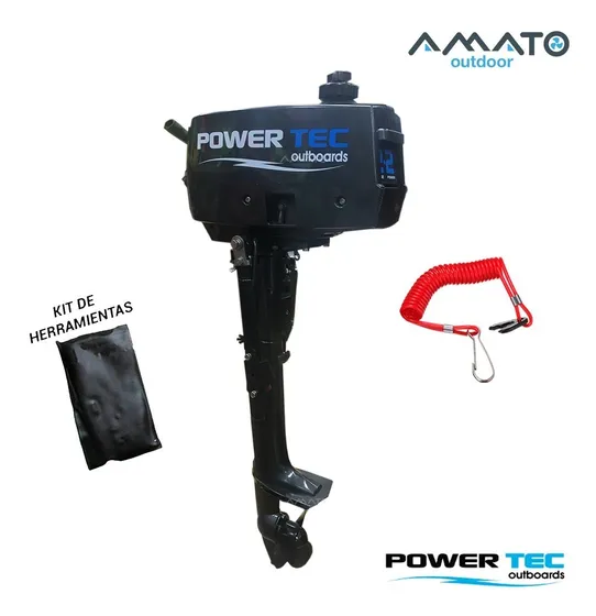 Motor Fuera De Borda Powertec 2.2hp 2t