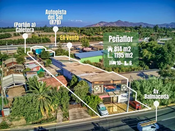 Gimnasio En Venta En Peñaflor - Único En Su Tipo