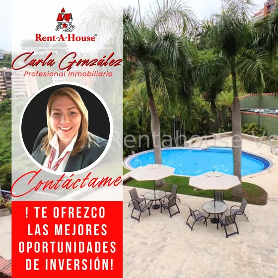 Carla Gonzalez Apartamento En Alquiler En Colinas De Valle Arriba Mls #23-493 Gt