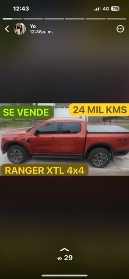 Ford Ranger 2.0 Cd 4x4 Xlt At 210cv