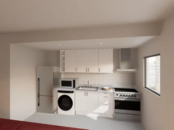 Venta Departamento Monoambiente  Con Balcon A Estrenar Semipisos