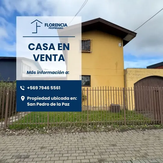 Casa En Venta En San Pedro De La Paz