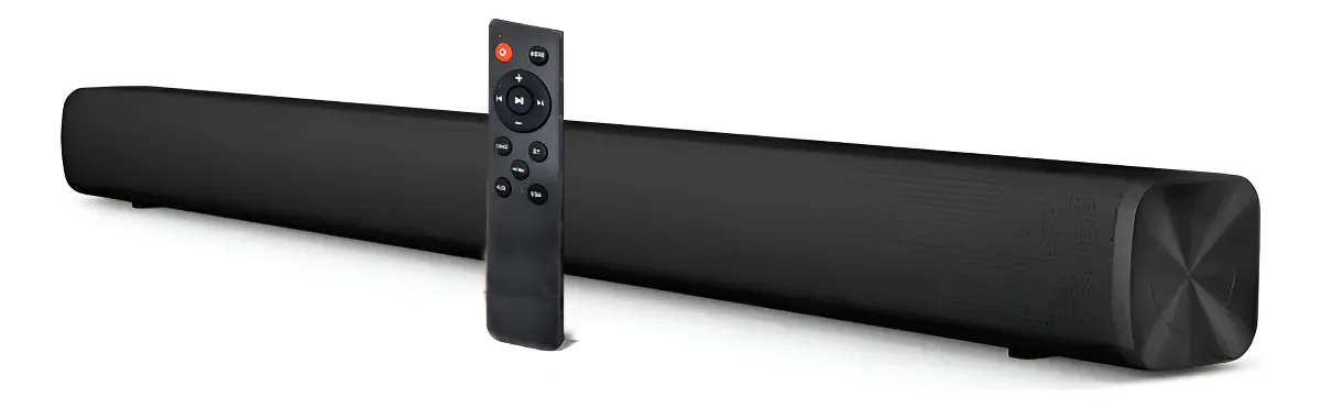 Caixa De Som Sound Bar Home Theater Bluetooth Para Tv Cinema 80w Cor Preto Boyu Cell