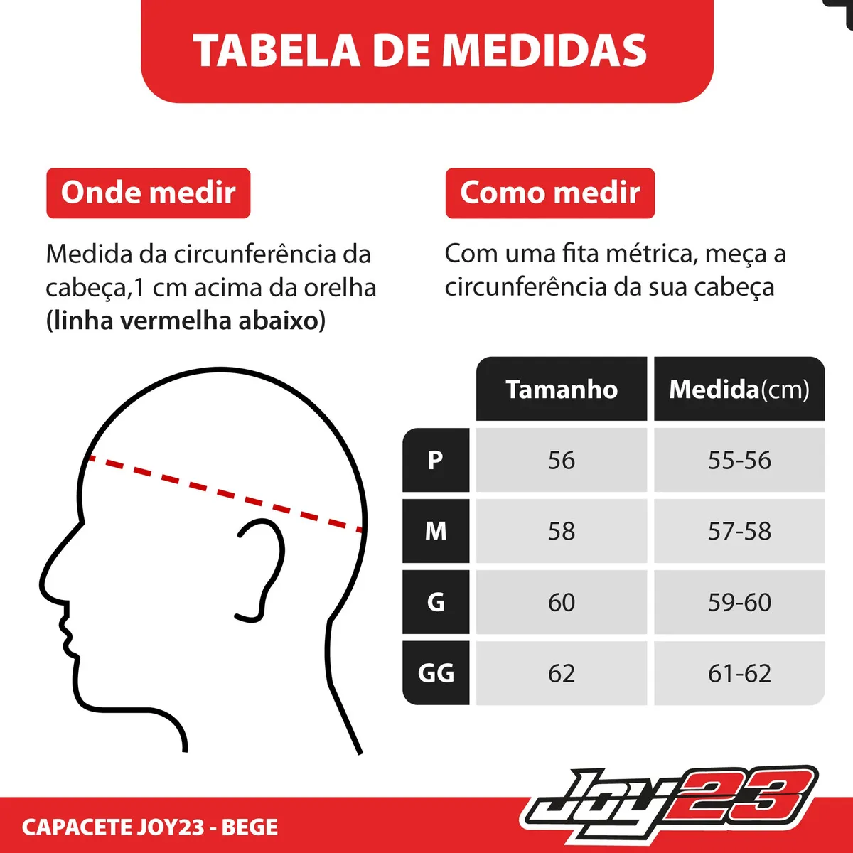 Capacete Aberto Open Face Joy 23 Taurus Bege Couro Fosco Cor Bege/Fosco Desenho Liso Tamanho do capacete 56 — foto 4