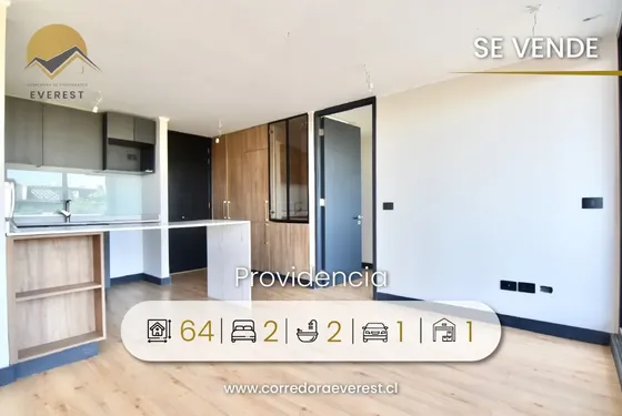 Se Vende Departamento 2d 2b + E Y B, Metro Inés De Suarez.