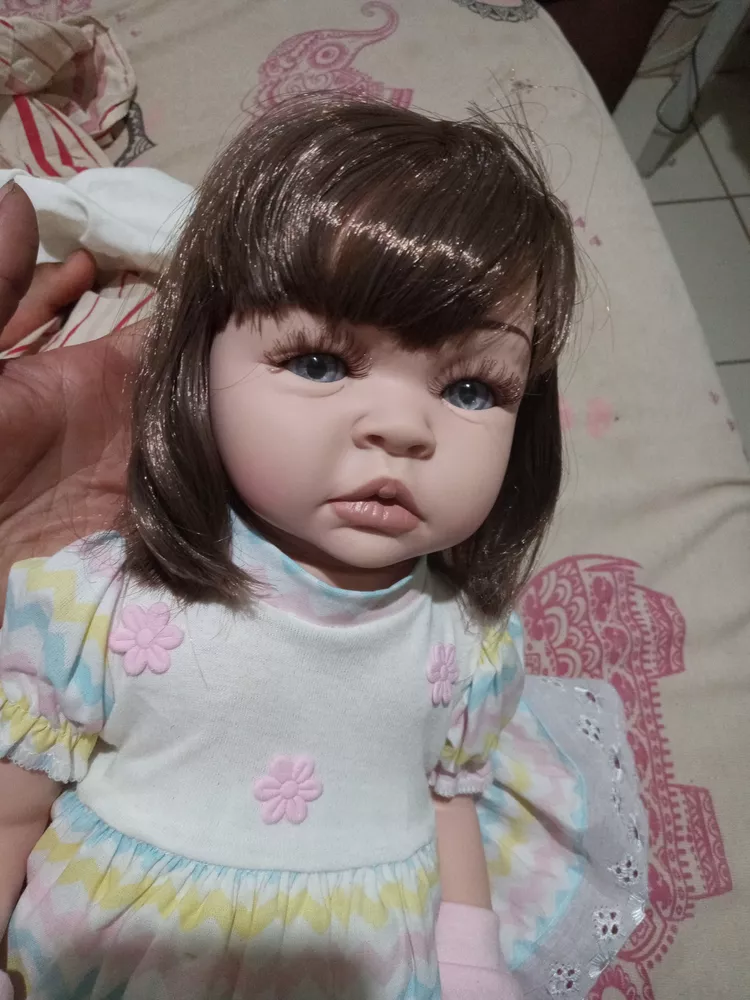 Bebê Reborn Boneca Menina Realista Pode Dar Banho E Itens - Purificar  Comercio