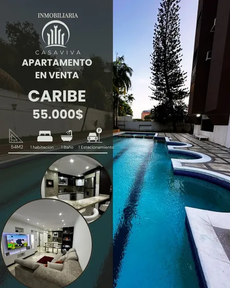 En Venta Apartamento En Caribe