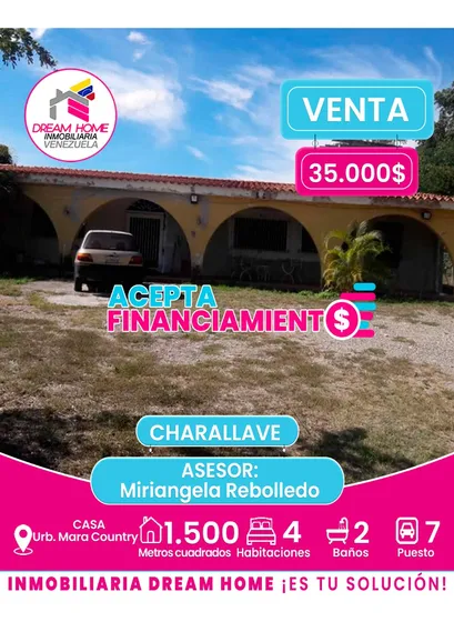 Casa En Venta Urb. Mara Country - Charallave  