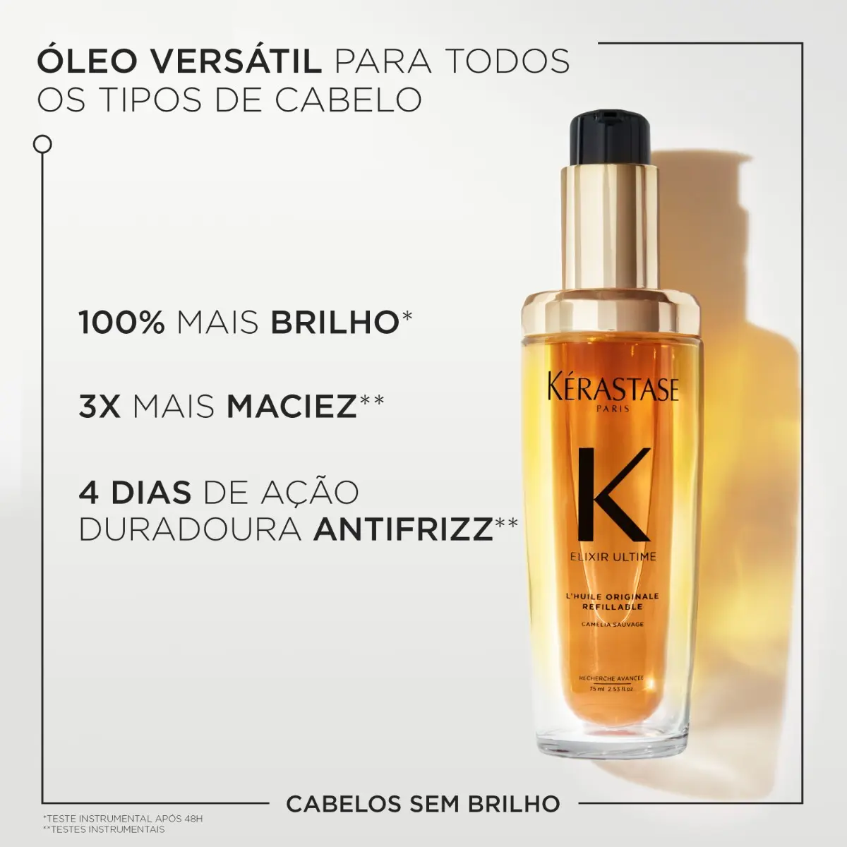 Óleo Capilar Elixir Ultime L'Huile Originale 75ml Kérastase - Imagem 4