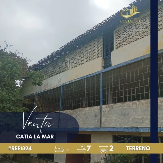 Terreno Con Bienhechuría En Playa Grande Ref 1824
