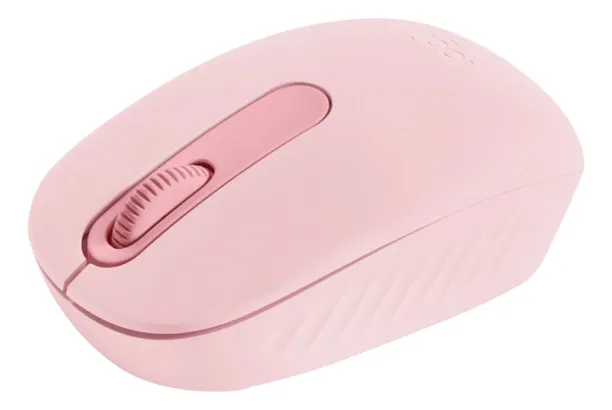 Mouse Sem Fio Logitech M196 Com Conexão Bluetooth - Rosa Rosa - Imagem 2