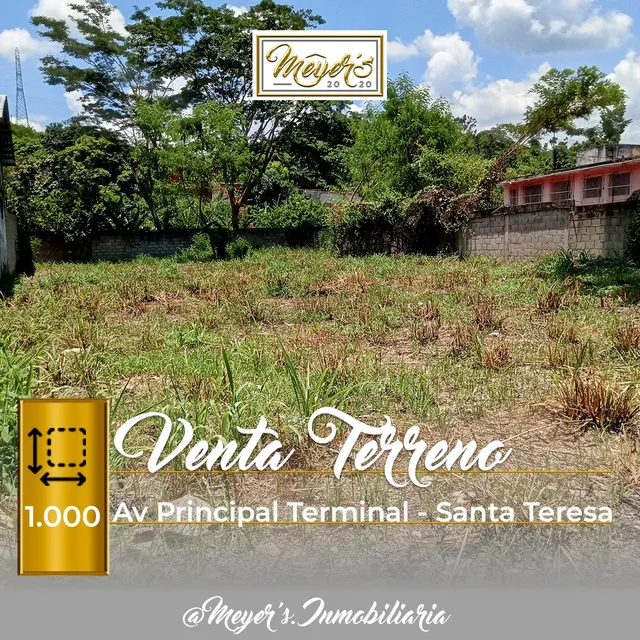 Venta Terreno Centro Terminal De Santa Teresa Del Tuy 